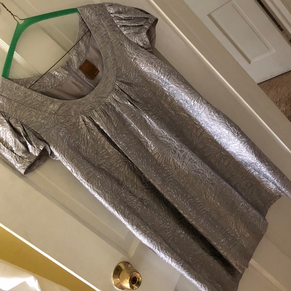 Ali Ro Metallic cocktail dress!